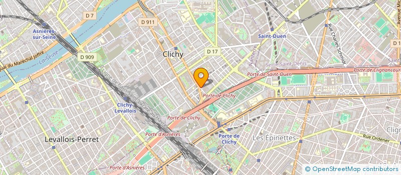 localisation de l'entreprise MONSIEUR GRZEGORZ DZIECHCIARZ à CLICHY