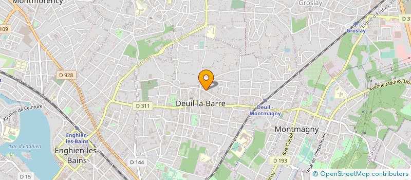 localisation de l'entreprise MONSIEUR GRZEGORZ FERFECKI à DEUIL-LA-BARRE