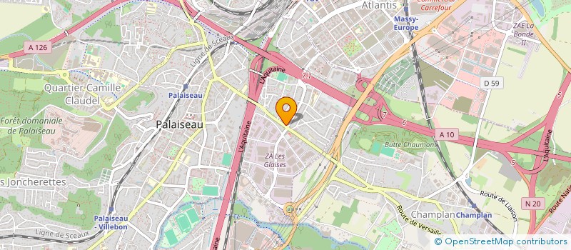 localisation de l'entreprise MONSIEUR GRZEGORZ KIELB  PALAISEAU