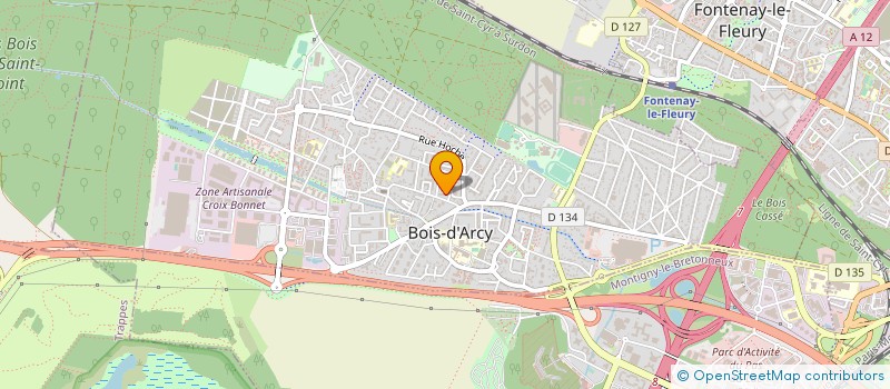 localisation de l'entreprise MONSIEUR GRZEGORZ KOZIMALA à BOIS-D'ARCY