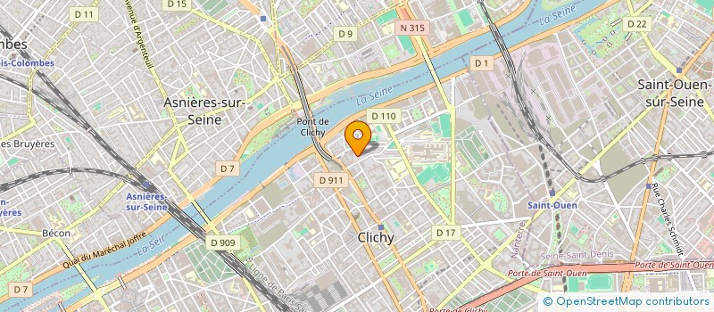 localisation de l'entreprise MONSIEUR GRZEGORZ LOS à CLICHY