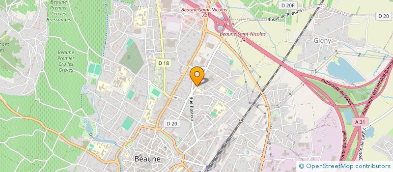 localisation de l'entreprise MONSIEUR GRZEGORZ MADEJ à BEAUNE