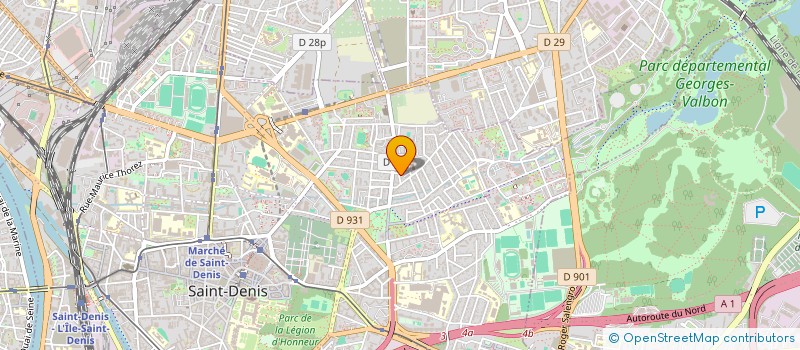 localisation de l'entreprise MONSIEUR GRZEGORZ MASZKIEWICZ à SAINT-DENIS
