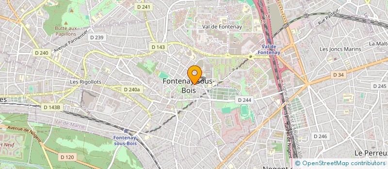 localisation de l'entreprise MONSIEUR GRZEGORZ PODGORSKI à FONTENAY-SOUS-BOIS