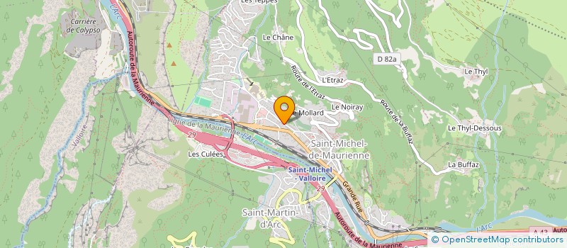 localisation de l'entreprise MONSIEUR GRZEGORZ SALATA  SAINT-MICHEL-DE-MAURIENNE