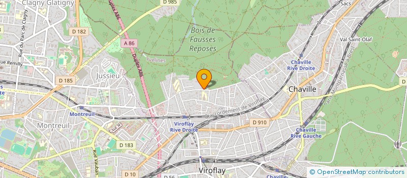 localisation de l'entreprise MONSIEUR GRZEGORZ SZOSTAK  VIROFLAY