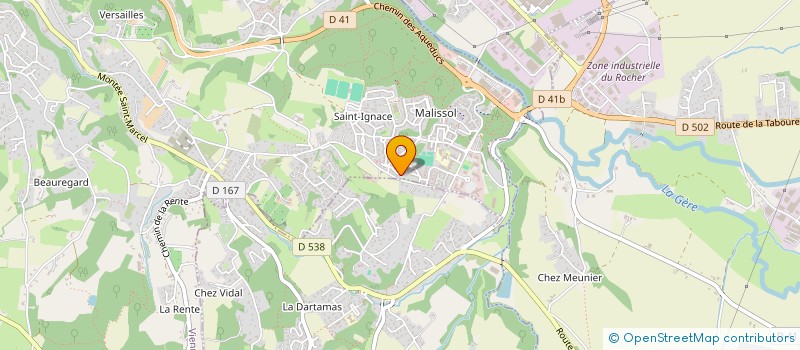 localisation de l'entreprise MONSIEUR GRZEGORZ WOLOSZYN à VIENNE