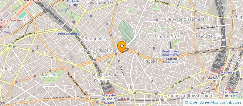 localisation de l'entreprise MONSIEUR GSOVSKY ISATCHENKO à PARIS