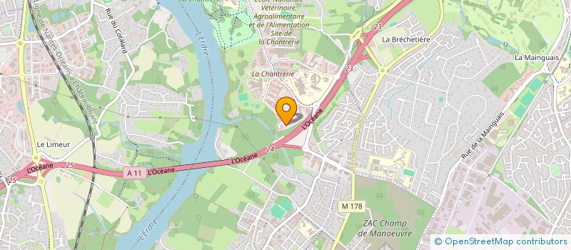 localisation de l'entreprise MONSIEUR GU-KEN CHEN  NANTES