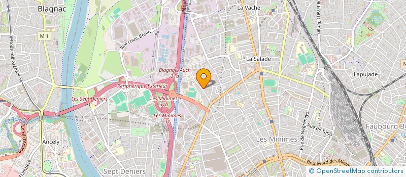 localisation de l'entreprise MONSIEUR GUANI MANSERI  TOULOUSE