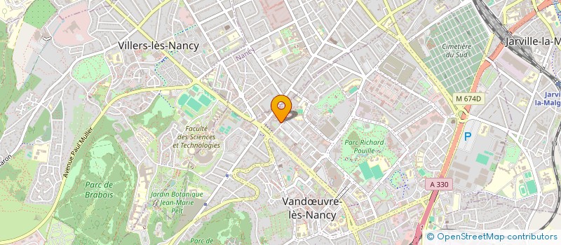 localisation de l'entreprise MONSIEUR GUARIK ANDREASSIAN  VANDUVRE-LES-NANCY