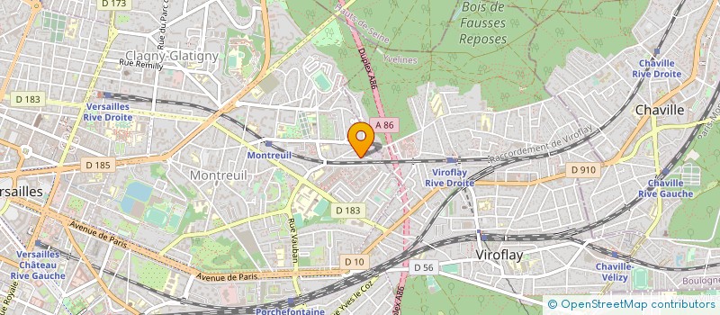 localisation de l'entreprise MONSIEUR GUASSEN ALLOUCHE à VERSAILLES