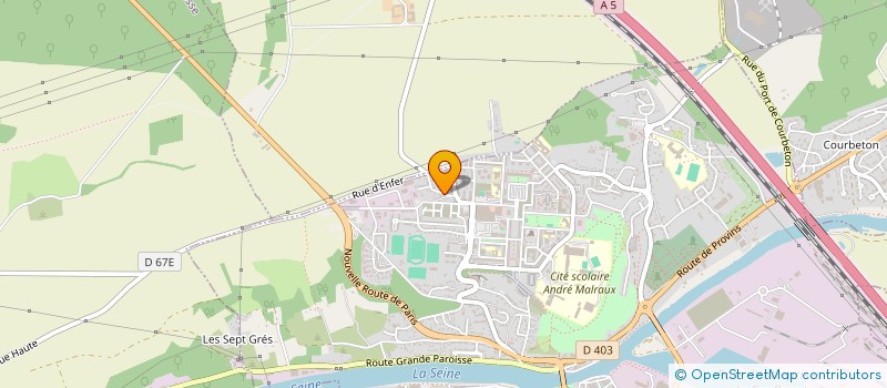 localisation de l'entreprise MONSIEUR GUDA BELLACHE  MONTEREAU-FAULT-YONNE