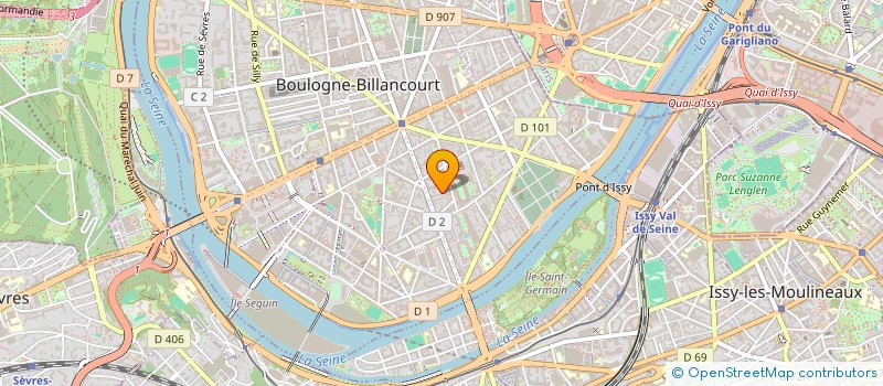 localisation de l'entreprise MONSIEUR GUEDDOUDJ BRAHIM à BOULOGNE-BILLANCOURT