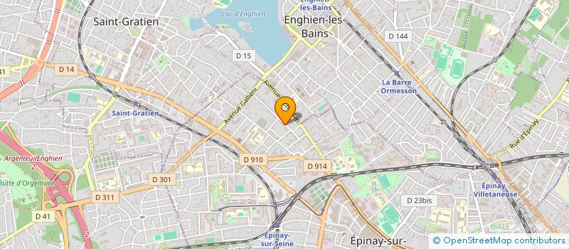 localisation de l'entreprise MONSIEUR GUEDEGUE OKOU à EPINAY-SUR-SEINE