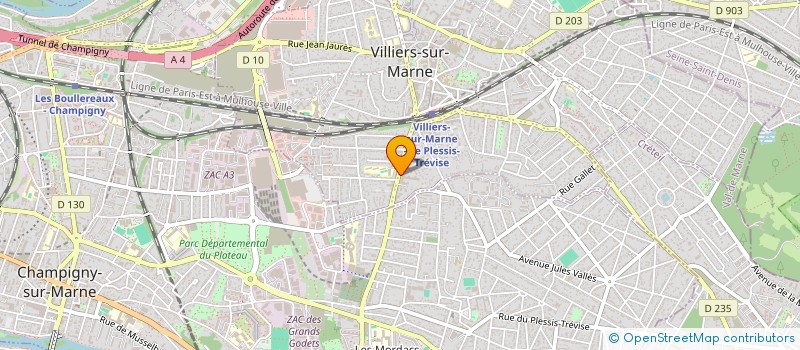 localisation de l'entreprise MONSIEUR GUENAEL KUHN  VILLIERS-SUR-MARNE