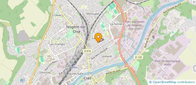 localisation de l'entreprise MONSIEUR GUENAEL LE PORT  BUSIGNY