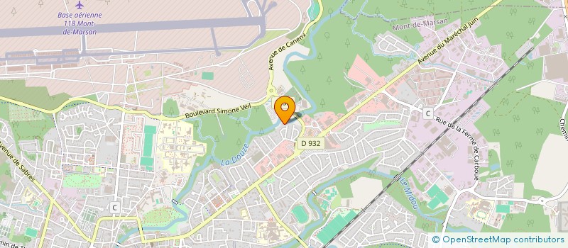 localisation de l'entreprise MONSIEUR GUENAEL LEITE  MONT-DE-MARSAN