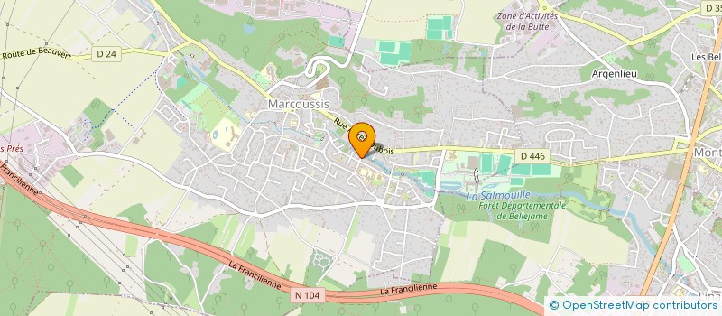 localisation de l'entreprise MONSIEUR GUENAEL ROYER à MARCOUSSIS