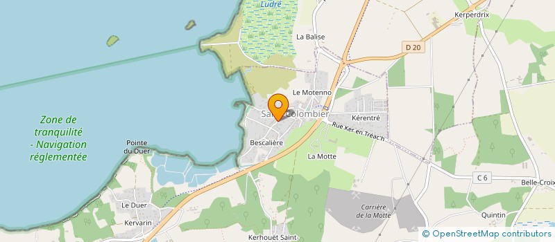 localisation de l'entreprise MONSIEUR GUENHAEL LE BOEUF à SARZEAU