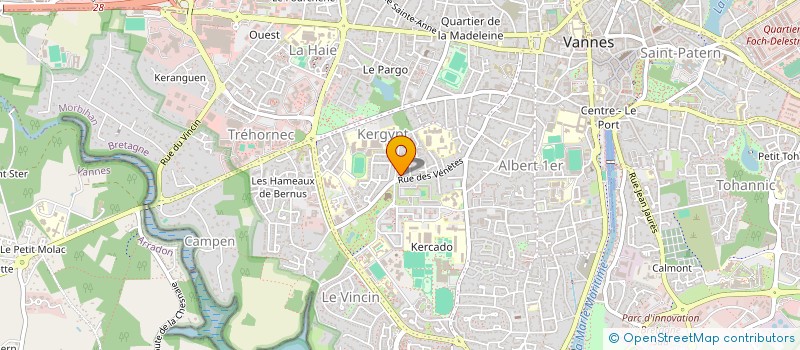 localisation de l'entreprise MONSIEUR GUENOLE ALIX à VANNES