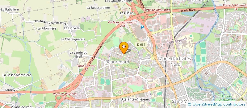 localisation de l'entreprise MONSIEUR GUENOLE CARLIER à RENNES