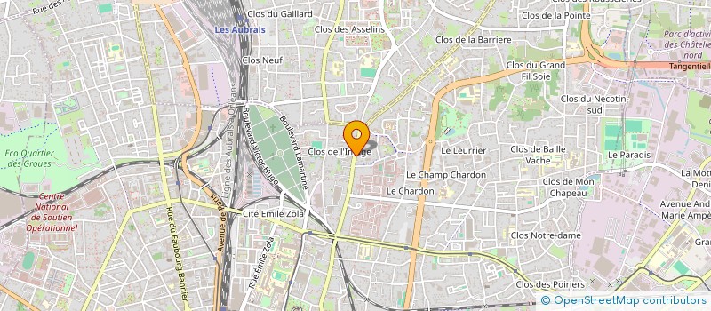 localisation de l'entreprise MONSIEUR GUENOLE FEREC à ORLEANS
