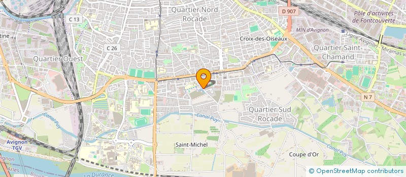 localisation de l'entreprise MONSIEUR GUENTER KERSTING  AVIGNON