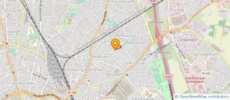 localisation de l'entreprise MONSIEUR GUEORGUI VASILEV à TOULOUSE