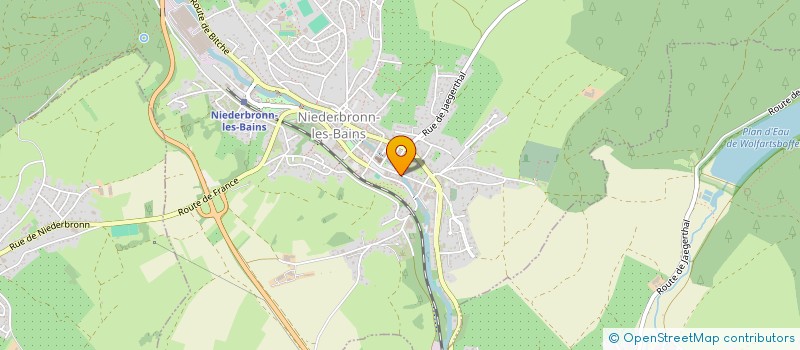localisation de l'entreprise MONSIEUR GUEORGY NENTSCHEV  NIEDERBRONN-LES-BAINS