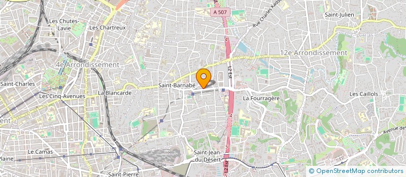 localisation de l'entreprise MONSIEUR GUERCHON PEILLEX à MARSEILLE