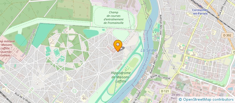 localisation de l'entreprise MONSIEUR GUERIC VIRGIL TENGUIA TCHUENTE  MAISONS-LAFFITTE