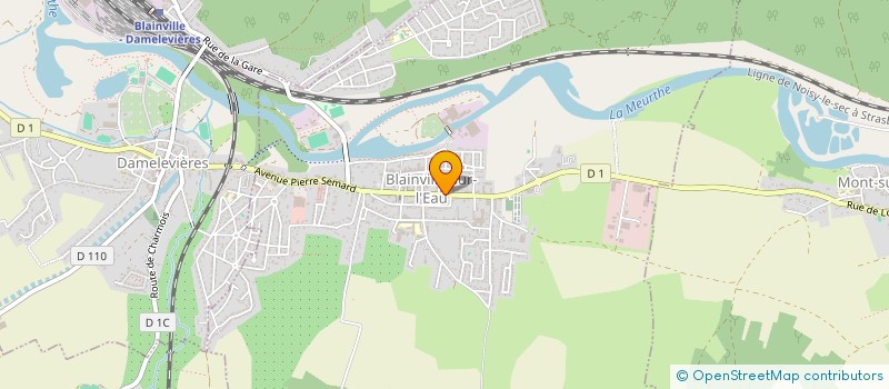 localisation de l'entreprise MONSIEUR GUERSON LADOUCEUR  BLAINVILLE-SUR-L'EAU