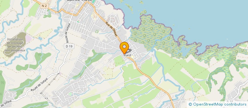 localisation de l'entreprise MONSIEUR GUESLY DELISCARD  SAINTE-ROSE