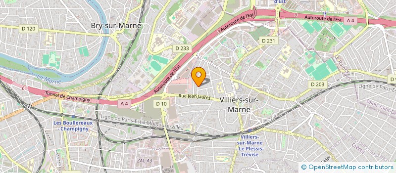 localisation de l'entreprise MONSIEUR GUETTA RAPHAEL à VILLIERS-SUR-MARNE