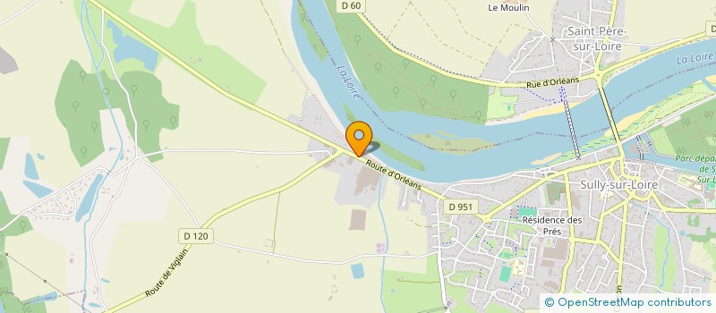 localisation de l'entreprise MONSIEUR GUEWEN FREUND à SULLY-SUR-LOIRE