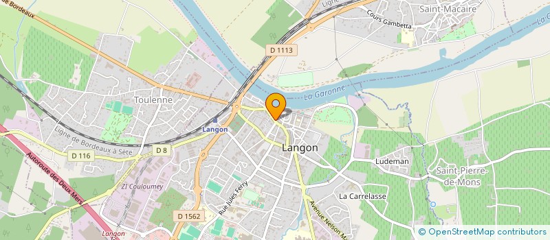 localisation de l'entreprise MONSIEUR GUEWEN MARQUES-COURINHA à LANGON