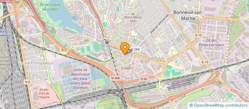 localisation de l'entreprise MONSIEUR GUGA VATSADZE  CRETEIL