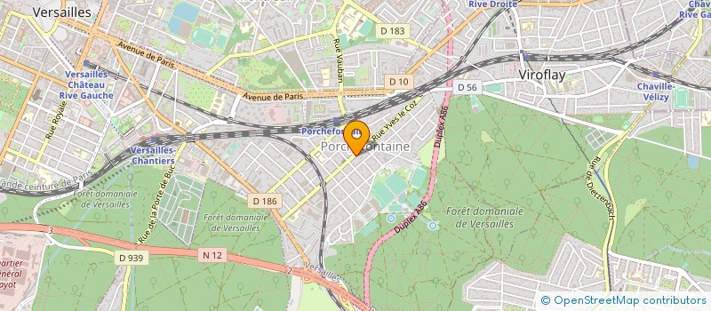 localisation de l'entreprise MONSIEUR GUGUGUP GUGUGU à VERSAILLES