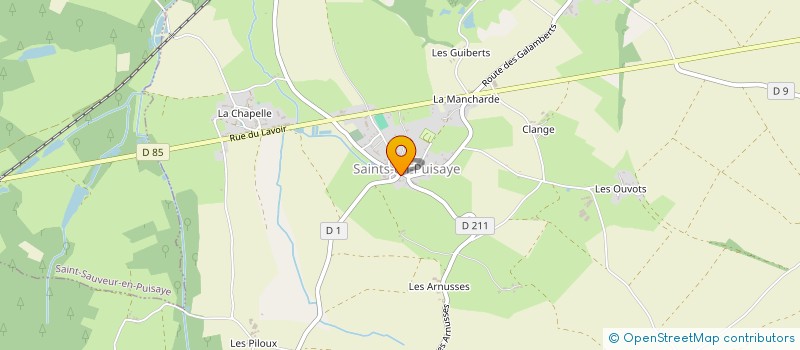 localisation de l'entreprise MONSIEUR GUIDO BESAGNI à SAINTS-EN-PUISAYE
