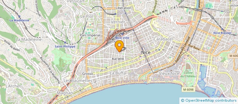 localisation de l'entreprise MONSIEUR GUIDO CALLEGARO à NICE