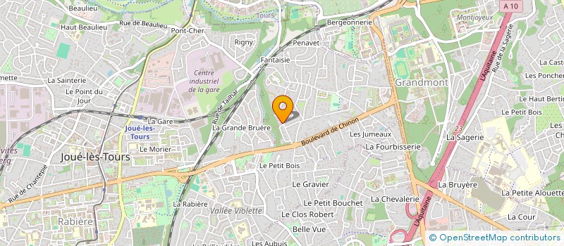 localisation de l'entreprise MONSIEUR GUIDO CAROPRESO  JOUE-LES-TOURS