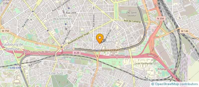 localisation de l'entreprise MONSIEUR GUIDO DO JESUS à LILLE