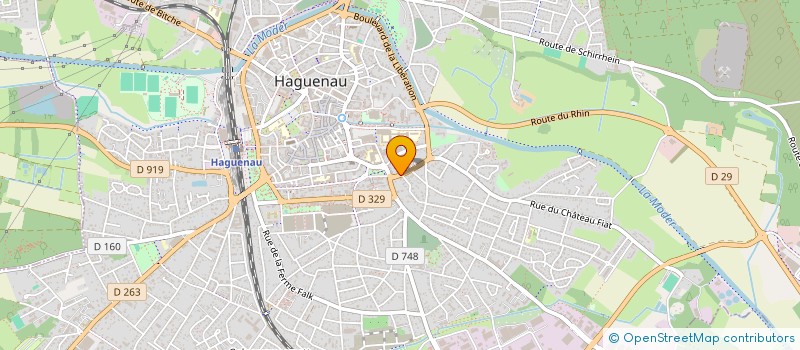 localisation de l'entreprise MONSIEUR GUIDO FETZER  HAGUENAU