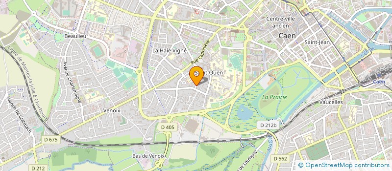 localisation de l'entreprise MONSIEUR GUIDO HUBNER à CAEN