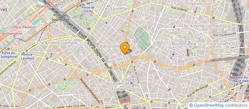 localisation de l'entreprise MONSIEUR GUIDO JEREZ CHANGO  PARIS