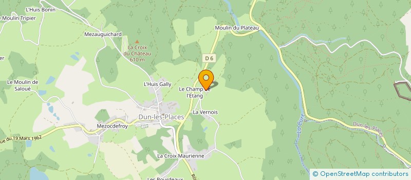 localisation de l'entreprise MONSIEUR GUIDO KOENIS  DUN-LES-PLACES