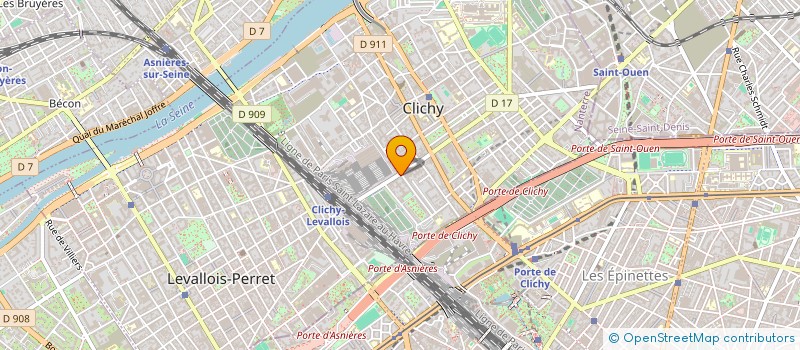 localisation de l'entreprise MONSIEUR GUIDO LAJ à CLICHY