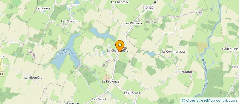 localisation de l'entreprise MONSIEUR GUIDO LEYSEN  MONTJAY