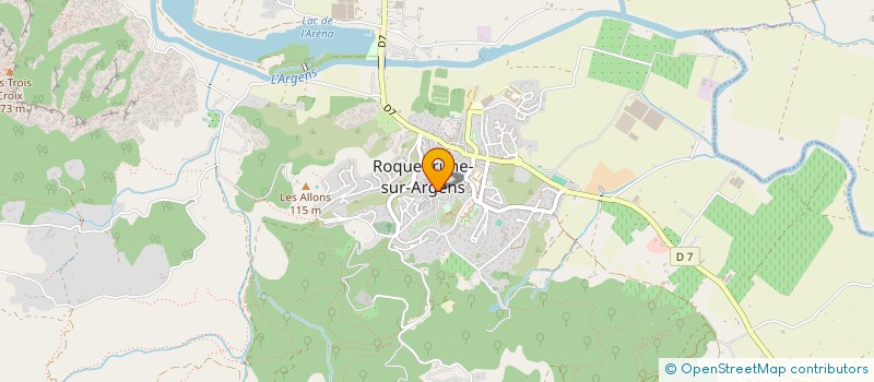 localisation de l'entreprise MONSIEUR GUIDO MEYER  ROQUEBRUNE-SUR-ARGENS